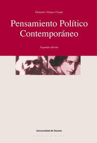 Pensamiento Pol¡tico Contemporáneo, de VELASCO CRIADO | portada del libro