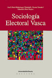 Sociología electoral vasca, de Ruiz Olabuénaga | portada del libro