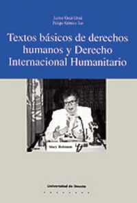 Textos básicos de derechos humanos y Derecho Internacional Humanitario, de ORAA | portada del libro