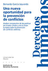 Una nueva oportunidad para la prevención de conflictos, de GARCIA IZQUIERDO | portada del libro