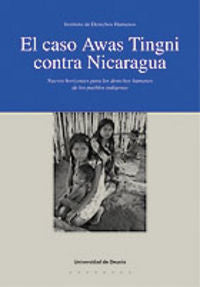 El caso Awas Tingni contra Nicaragua, de AA.VV. | portada del libro