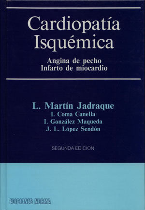 Cardiopatia isquemica, de Martin Jadraque, Luis | portada del libro