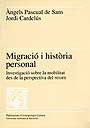 Migraciù i histÿria personal, de Pascual de Sans | portada del libro