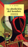 La abolición del hombre, de Lewis | portada del libro