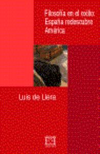 Filosofía en el exilio: España redescubre América, de Llera, Luis de | portada del libro