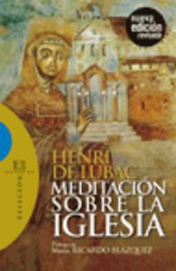 Meditación sobre la Iglesia, de Lubac, Henri de | portada del libro