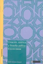 Creación, estética y filosofía política, de Adolfo Sánchez Vázquez | portada del libro