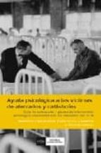Ayuda psicológica a las víctimas de atentados y catástrofes, de María Paz García Vera | portada del libro