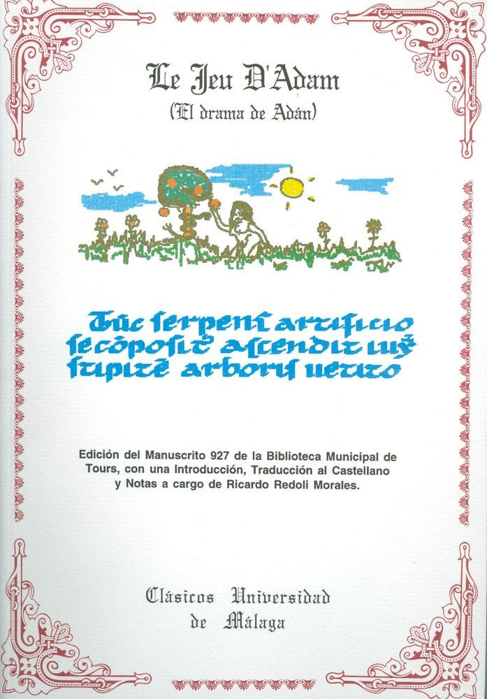 Le jeu d'Adam, de Anónimo | portada del libro