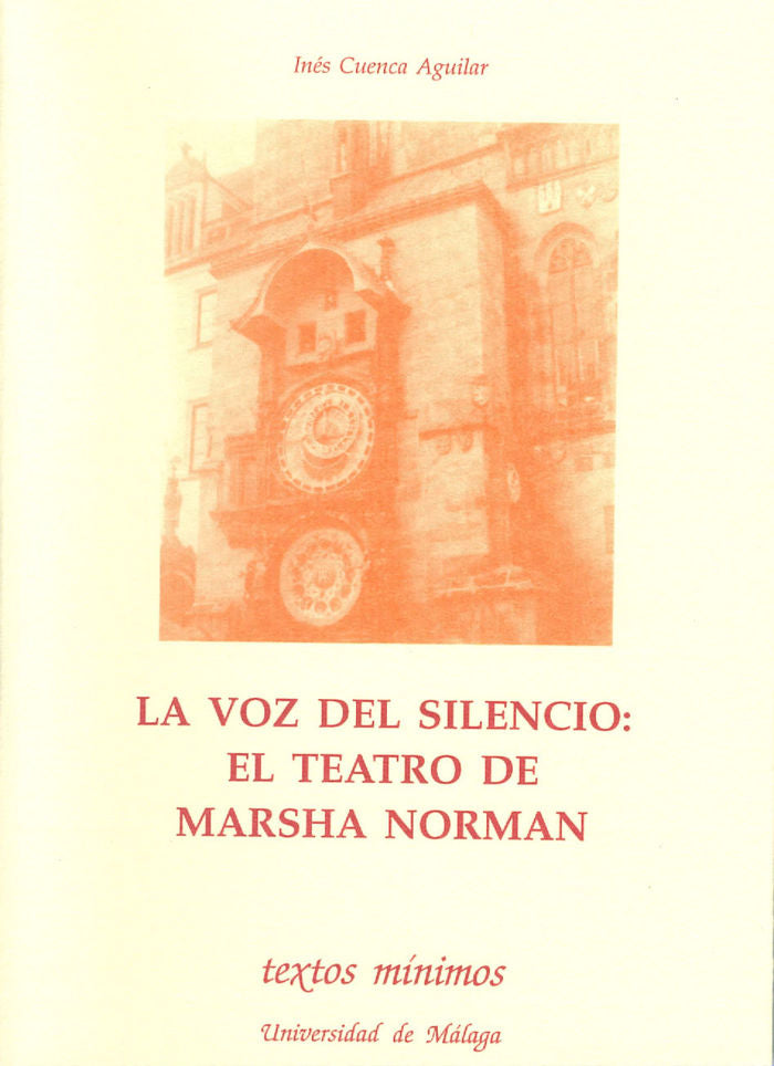 La voz del silencio: el teatro de Marsha Norman, de Cuenca Aguilar | portada del libro