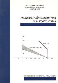 Programación matemática para economistas, de CABALLERO | portada del libro