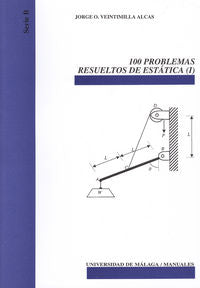 100 problemas resueltos de estática (I), de Veintimilla Alcas | portada del libro