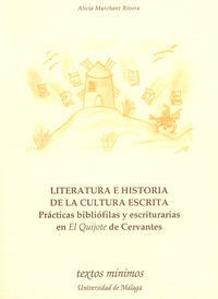 Literatura e historia de la cultura escrita, de MARCHANT RIVERA | portada del libro