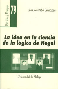 La idea en la ciencia de la lógica de Hegel, de Padial Benticuaga | portada del libro