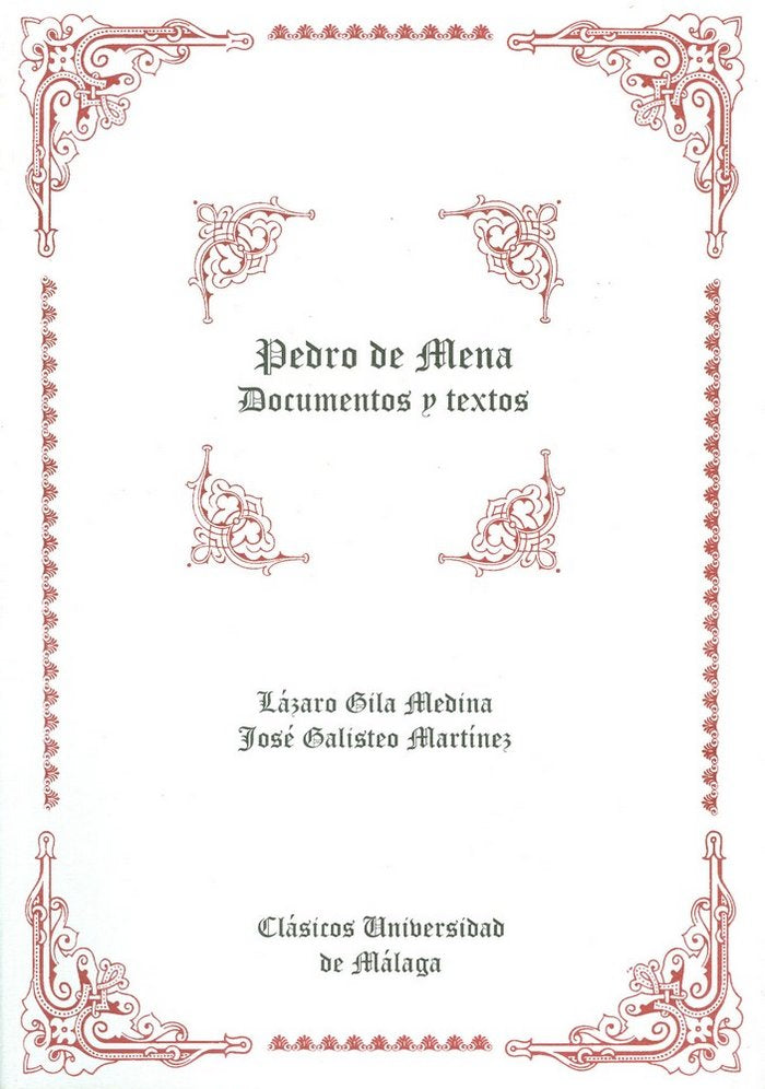 Pedro de Mena. Documentos y textos, de Mena | portada del libro
