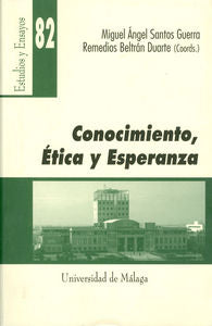 Conocimiento, ética y esperanza, de Santos Guerra | portada del libro
