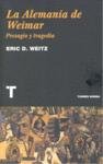 La Alemania de Weimar, de WEITZ | portada del libro