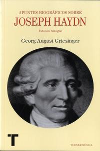 Apuntes biográficos sobre Joseph Haydn, de Griesinger, Georg August | portada del libro