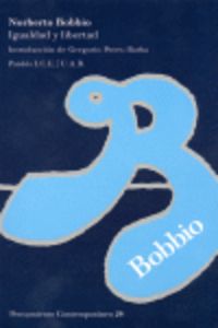 Igualdad y libertad, de Bobbio | portada del libro