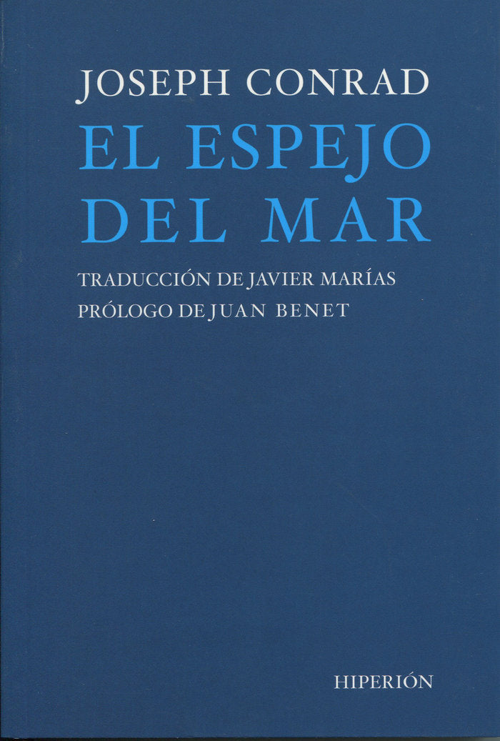 El espejo del mar, de Conrad | portada del libro