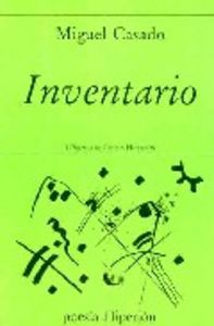 INVENTARIO, de Casado | portada del libro
