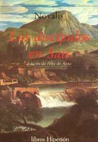 Los disc¡pulos en Sais, de NOVALIS | portada del libro