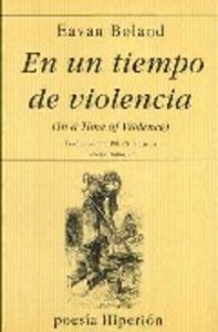 En un tiempo de violencia, de BOLAND | portada del libro