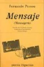 MENSAJE (MENSAGEM), de Fernando Pessoa | portada del libro