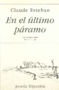 En el último páramo, de Esteban | portada del libro