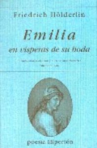 Emilia en vísperas de su boda, de Hölderlin | portada del libro