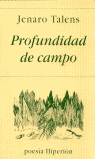 PROFUNDIDAD DE CAMPO, de TALENS CARMONA | portada del libro