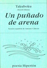 Un puñado de arena, de Takuboku | portada del libro