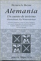 Alemania, un cuento de invierno, de Heine | portada del libro
