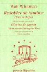 Redobles de tambor y Diarios de guerra, de Whitman | portada del libro