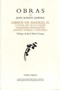 Libros de Madrid II, de JIMENEZ, JUAN RAMON | portada del libro