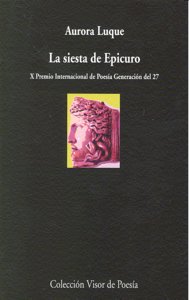 La siesta de Epicuro, de Luque | portada del libro