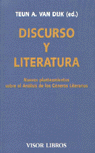 DISCURSO Y LITERATURA, de VAN DIJK, TEUN A. (ED) | portada del libro