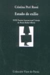 Estado de exilio, de Peri Rossi | portada del libro
