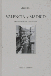 Valencia y Madrid, de Azorín | portada del libro