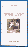 Introduccion a La Literatura Española Del Siglo De Oro, de VOSSLER | portada del libro