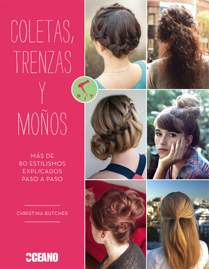 Coletas, trenzas y moños, de Butcher, Christina | portada del libro