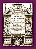 Discursos de la nobleza de España, de Moreno de Vargas, Bernabé | portada del libro