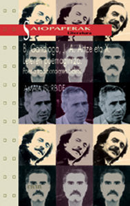 B. Gandiaga, J.A. Artze eta X. Leteren poemagintza, de Amaia Iturbide | portada del libro