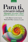 Para t¡, creatividad, de GARCIA GARCIA | portada del libro