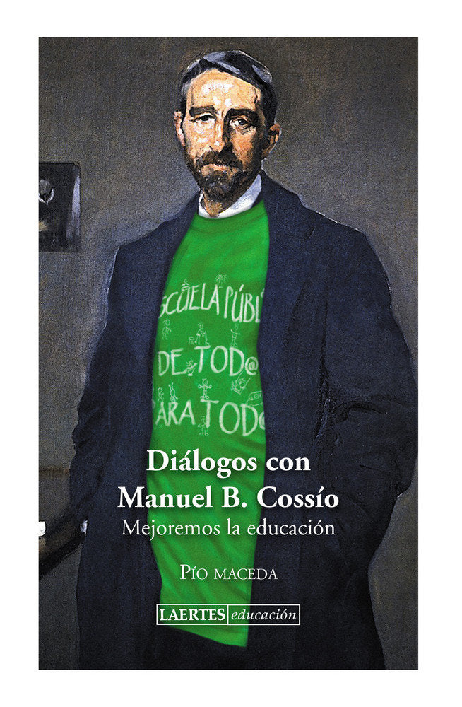 DIチLOGOS CON MANUEL B. COSSヘO, de MACEDA | portada del libro