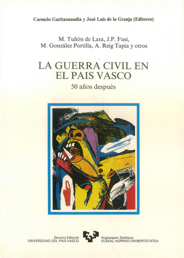 La Guerra Civil en el País Vasco. 50 años después, de GARITAONAINDIA | portada del libro