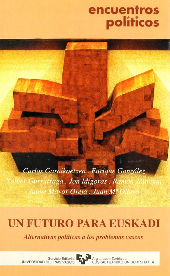 UN FUTURO PARA EUSKADI, de AA.VV. | portada del libro