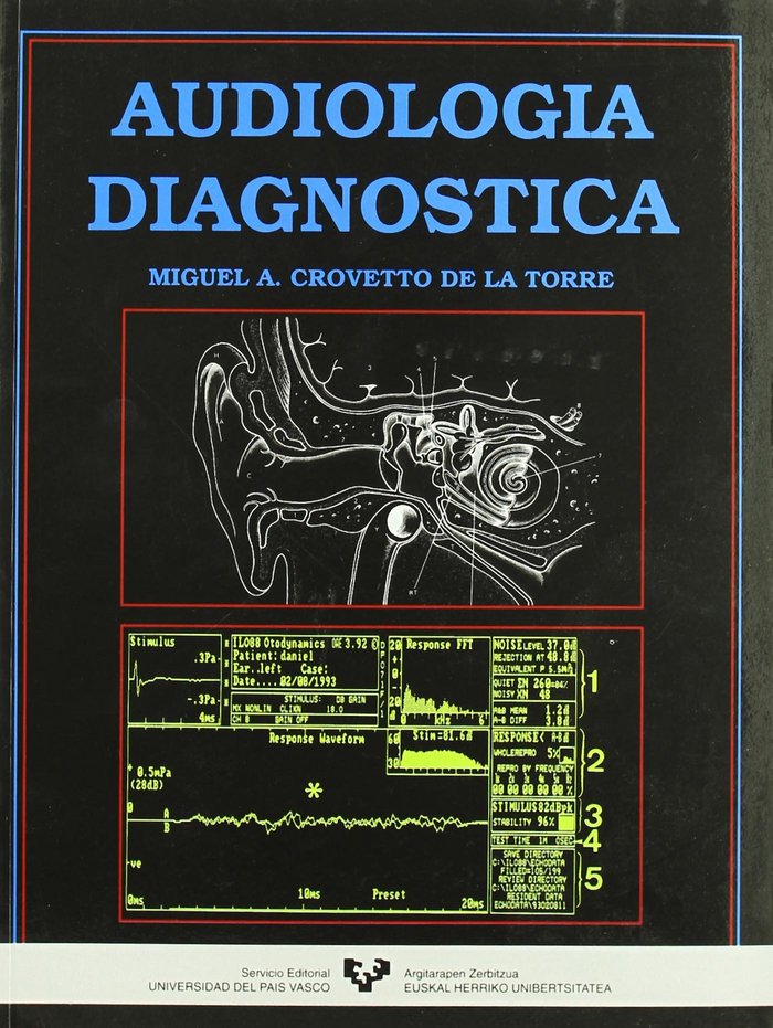 AUDIOLOGIA DIAGNOSTICA, de CROVETTO DE LA TORRE | portada del libro