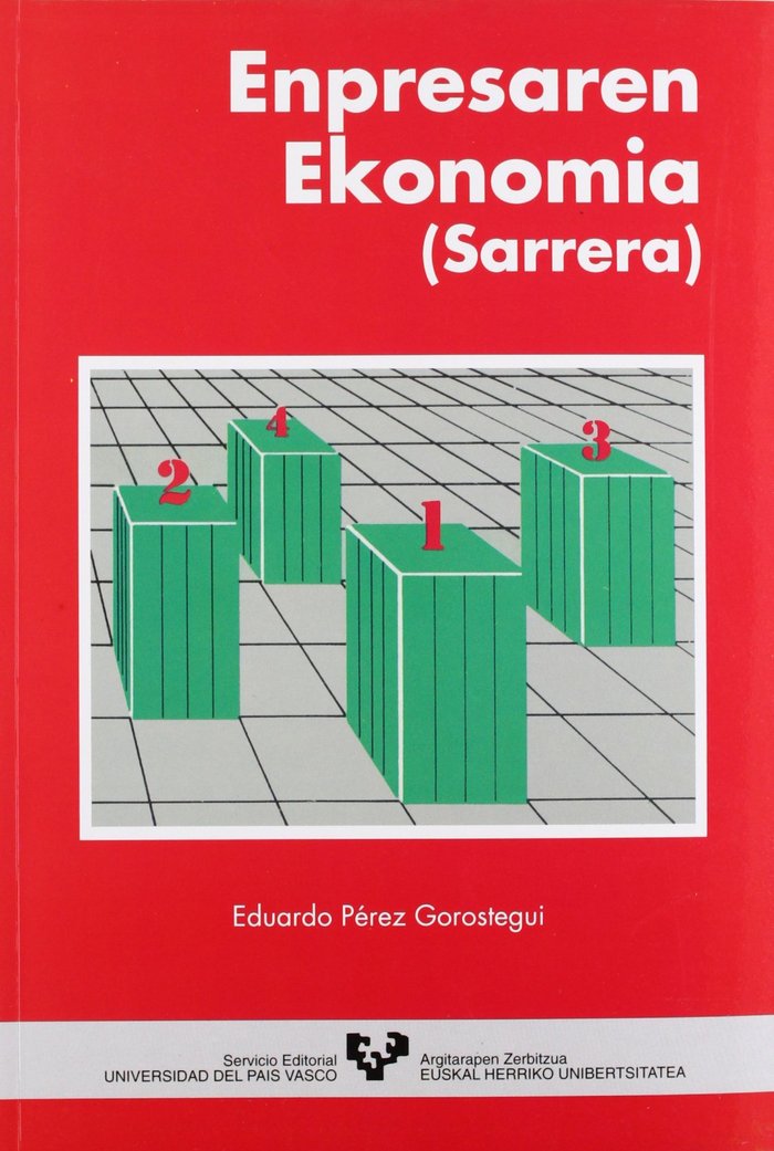 ENPRESAREN EKONOMIA, de PEREZ GOROSTEGUI, EDUARDO | portada del libro
