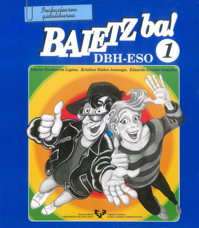 Baietz ba! 1. Irakaslearen gidaliburua, de Etxebarria Legina, Edurne | portada del libro